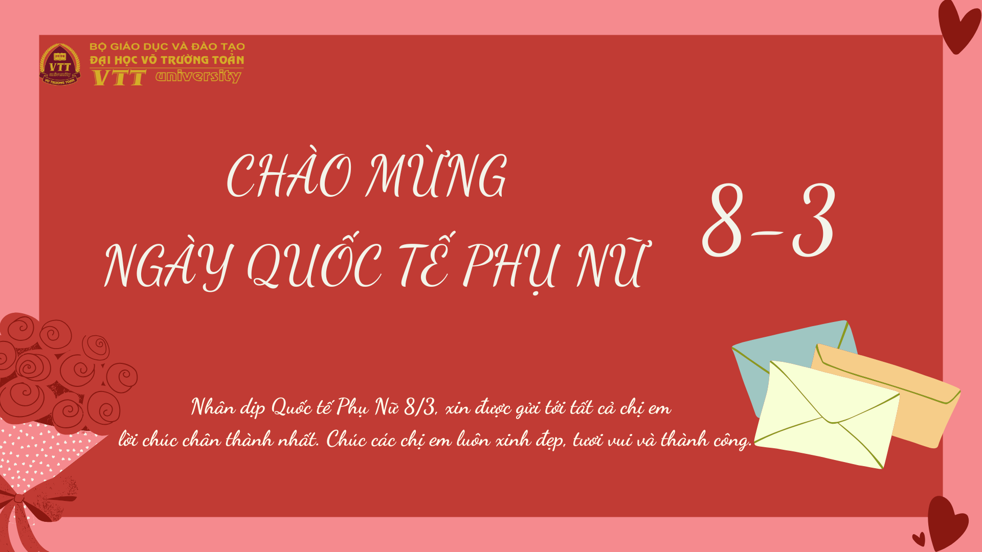 Chào mừng ngày Quốc tế phụ nữ 8/3